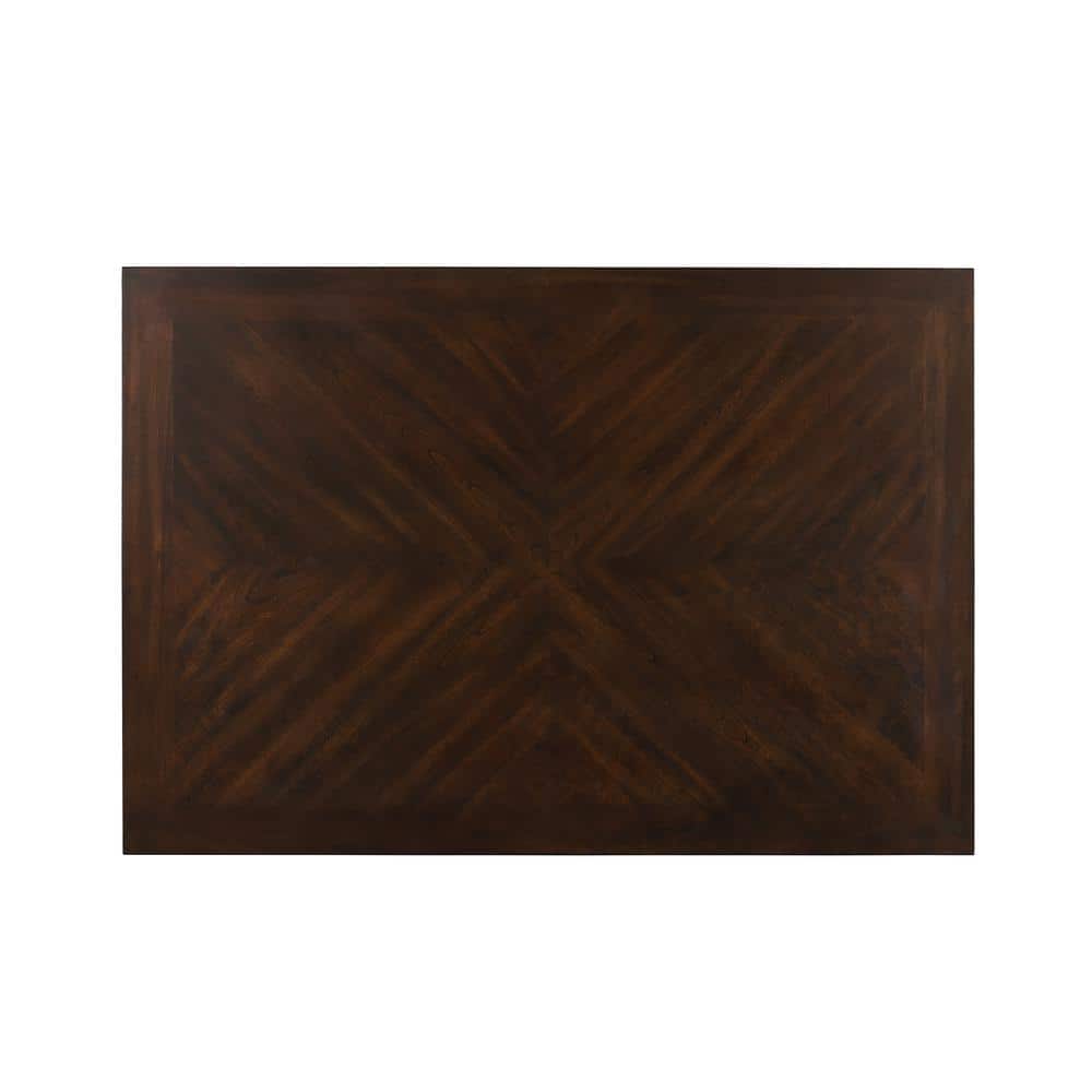 Drew 52'' Warm Cherry Rectangular Wood Coffee Table