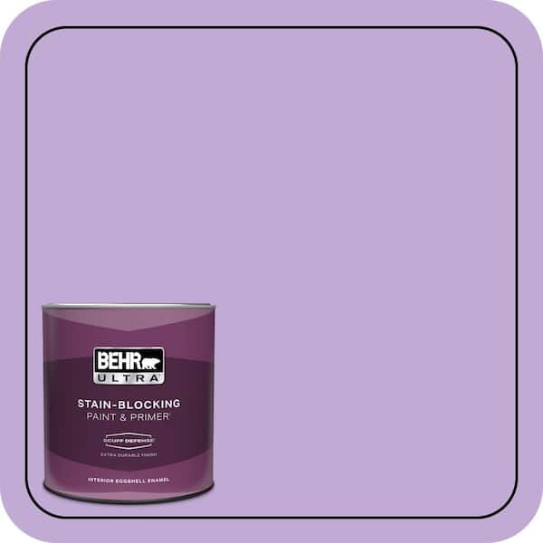 BEHR ULTRA 1 qt. #MQ4-59 Purple Gladiola Extra Durable Eggshell Enamel Interior Paint & Primer