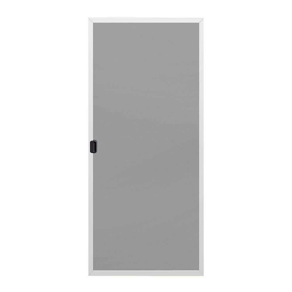 JELDWEN 36 in. x 80 in. W2500 Series White Painted Aluminum Universal