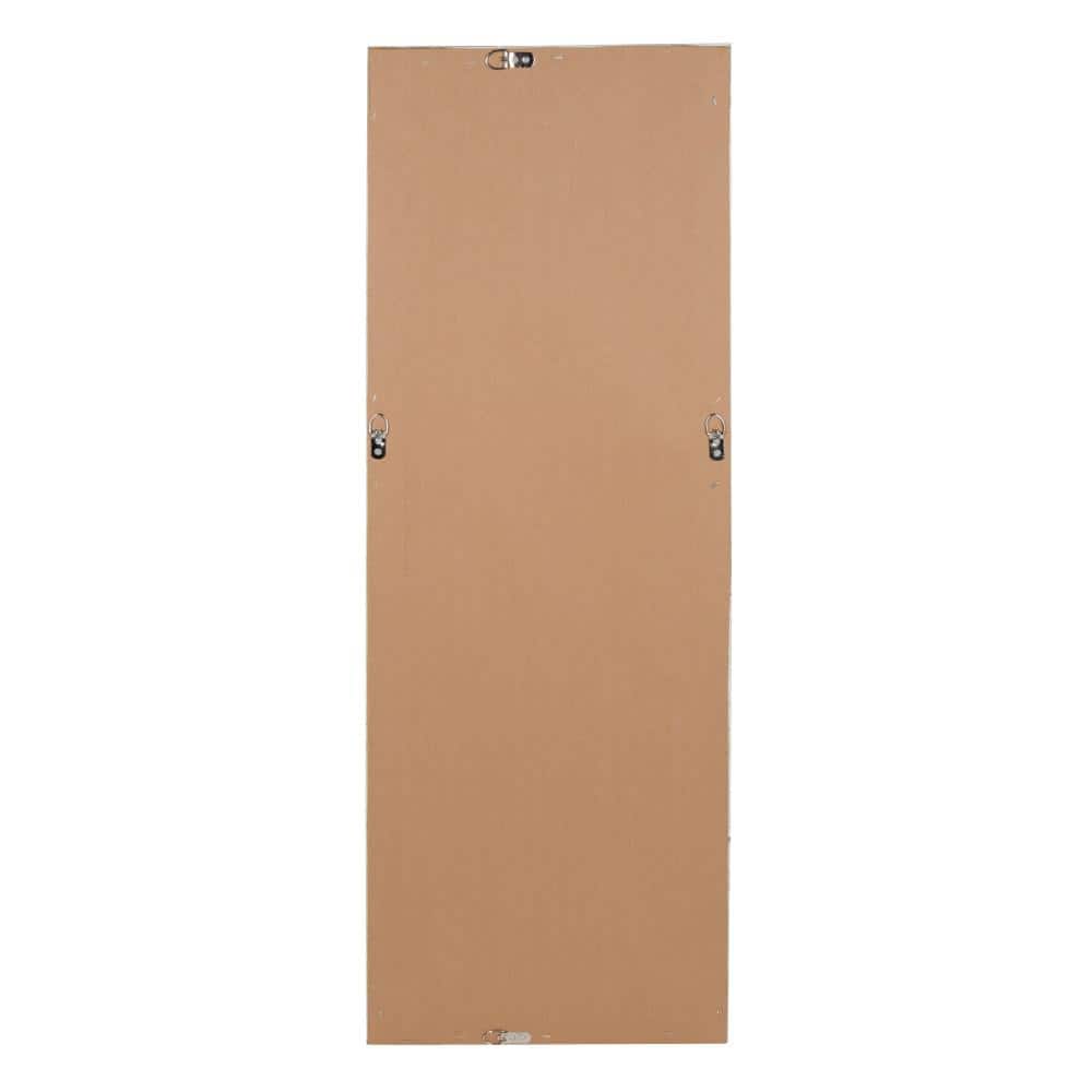 Gold Rectangular Full-Length Wood Framed Mirror
