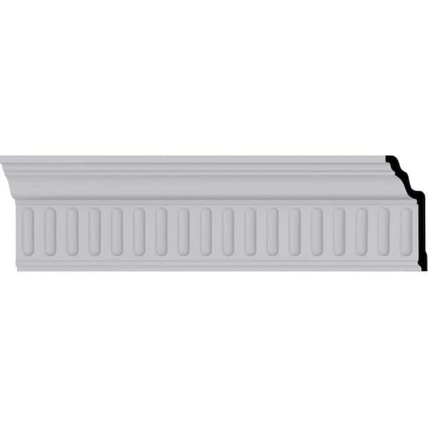 Ekena Millwork 2-1/4 in. x 4 in. x 94-1/2 in. Polyurethane Viceroy Crown Moulding