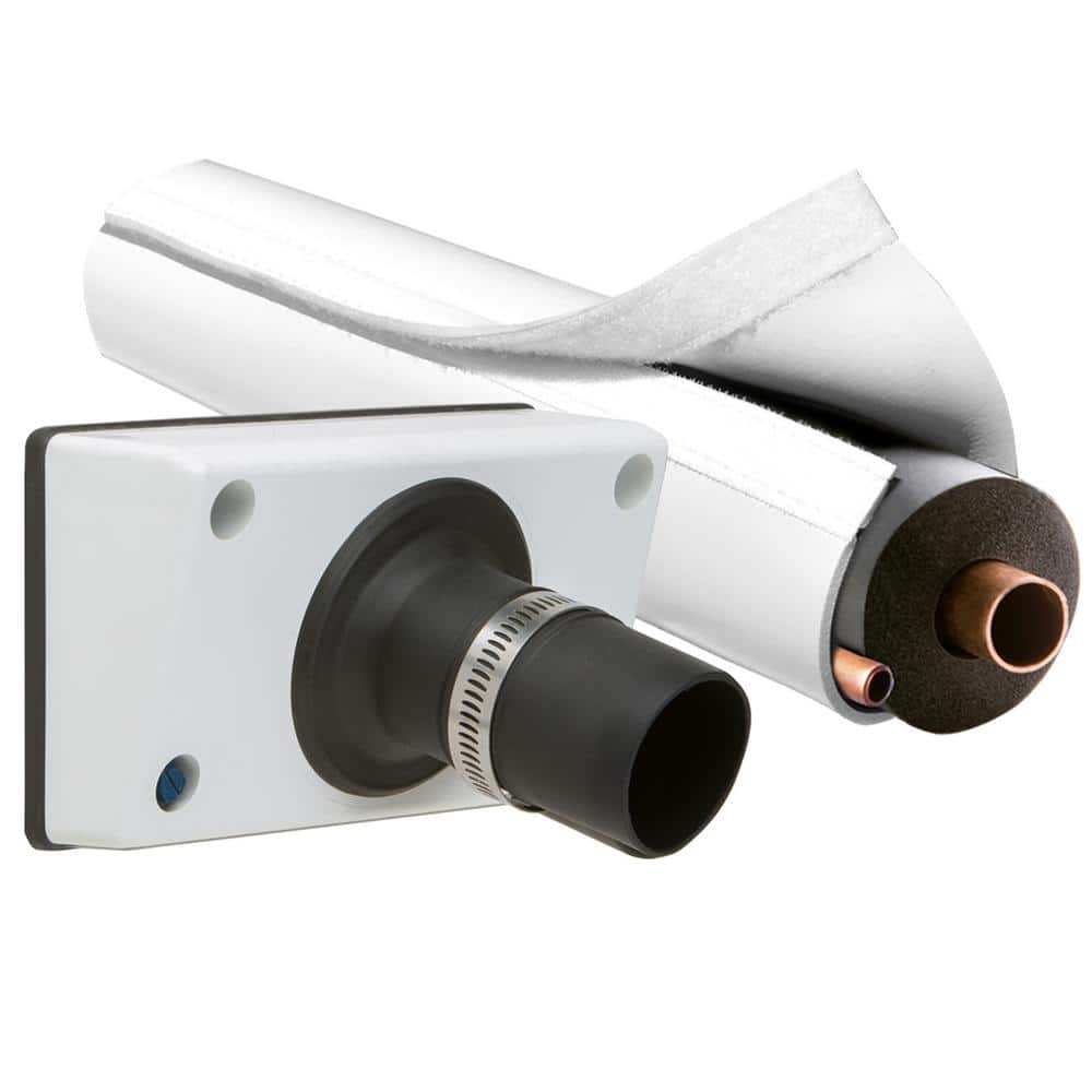 AIREX TITAN OUTLET TSS White Titan Outlet with White 6 ft. E-Flex Guard for 1/2 in. Insulation with 5/8 in., 3/4 in., 7/8 in. Tubing -  TSS-650W-72E-W