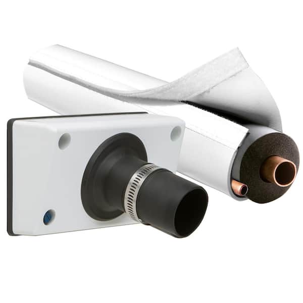 AIREX TITAN OUTLET TSS White Titan Outlet with White 6 ft. E-Flex Guard for 1/2 in. Insulation with 5/8 in., 3/4 in., 7/8 in. Tubing