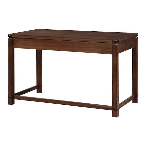 OSP Home Furnishings Baton Rouge 48 in. Rectangular Brushed Walnut