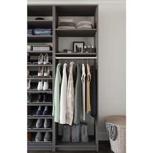 14 in. W D x 25.375 in. W x 84 in. H Storm Medium Hanging Tower Wood Closet System