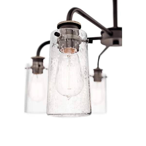 kichler braelyn 5 light chandelier