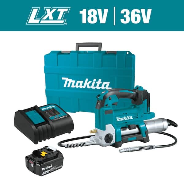 Makita 18V LXT Lithium-Ion Cordless Grease Gun Kit, 3.0Ah