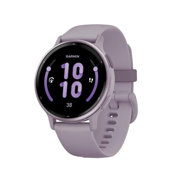 vivoactive 5 Fitness-Tracking Smartwatch with Aluminum Bezel and Silicone Band 1.7 x .43 in Orchid
