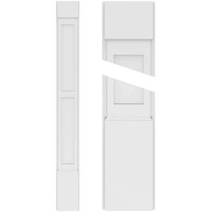 Ekena Millwork 2 in. D x 9 in. W x 102 in. L Primed Polyurethane Pilaster 1- Pack