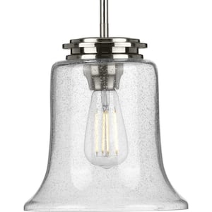 Winslett 1-Light Brushed Nickel Mini-Pendant