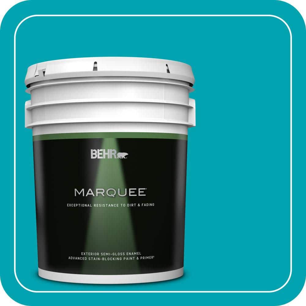 5 gal. #510B-6 Blue Jewel Semi-Gloss Enamel Exterior Paint & Primer price history on PriceWatchPro