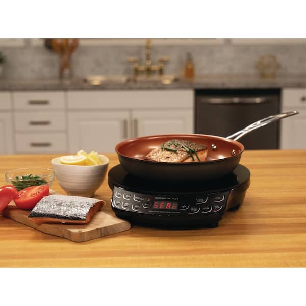 Induction Cookware Set Stainless Steel Cooking Pan and Pots Nuwave Cooktop Ready 