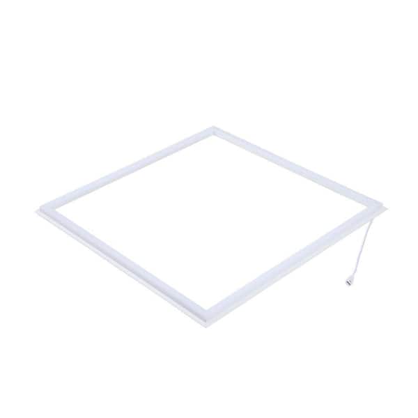 2ft. Integrated LED White Strip Light Fixture Wattage Adjustable and Color Tunable Frame Light(6-Pack)