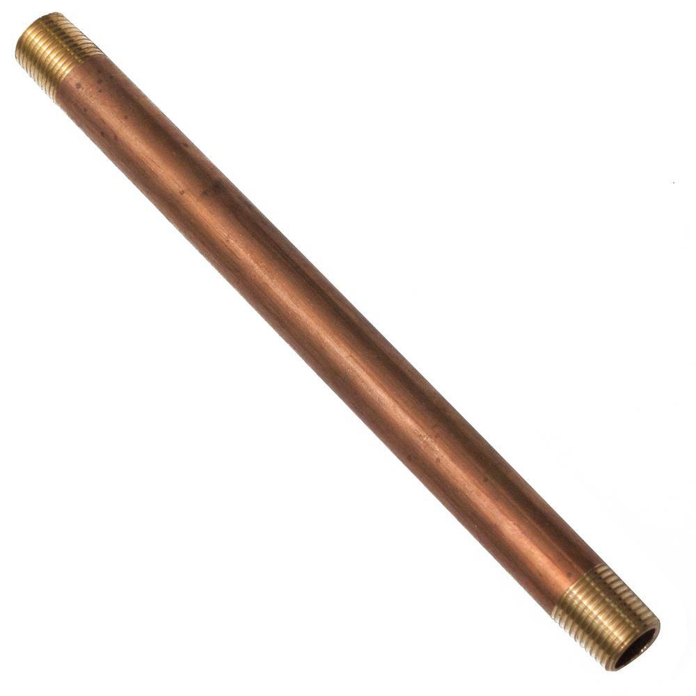 1/8 in. x 5 in. MIP Brass Nipple Fitting (5-Pack) price history on PriceWatchPro