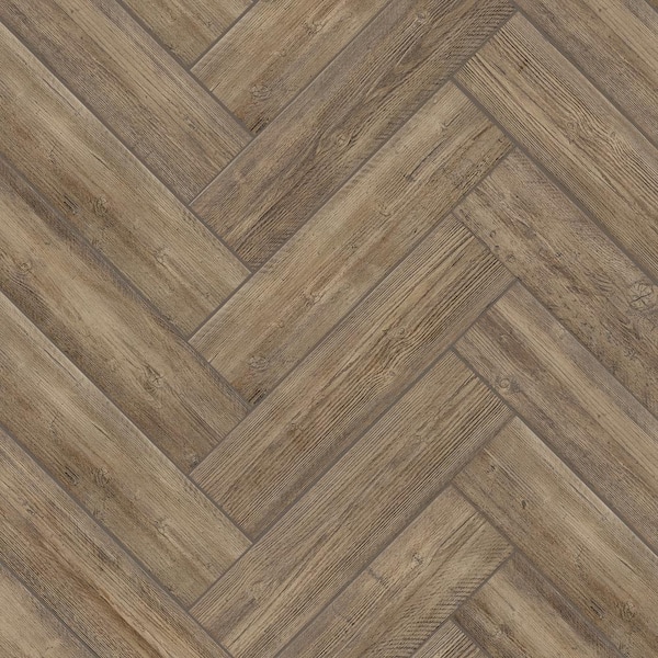 Florida Tile Home Collection - Tahoe Cedar Brown 6 in. x 24 in. Porcelain Floor and Wall Tile (14 sq. ft./Case)