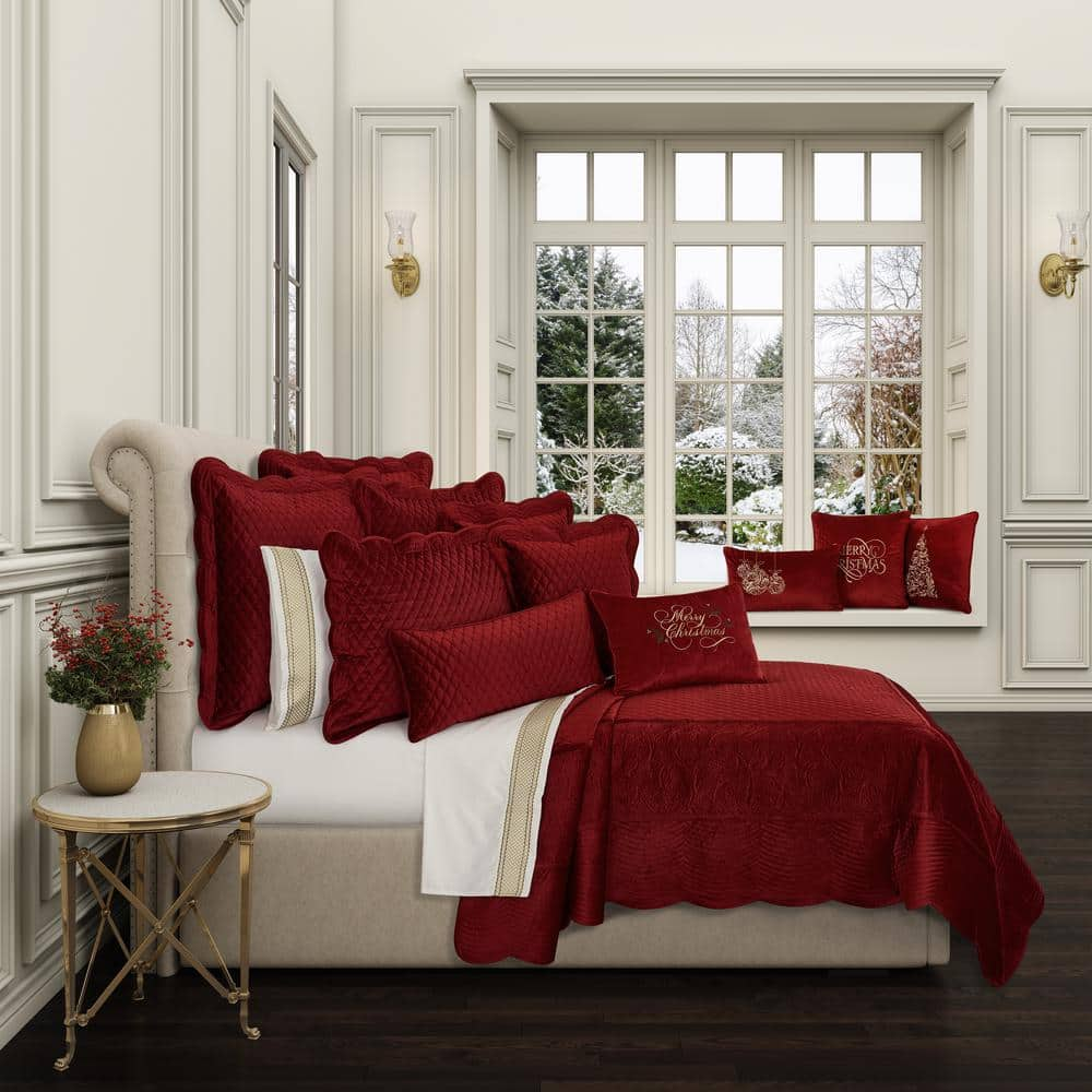 Monica Polyester King/Cal King 3Pc. Quilt Set 2873023KQLST - The