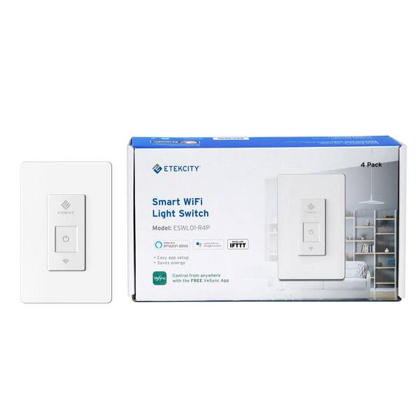 Etekcity Smart Wi-Fi 3-Way Light Switch