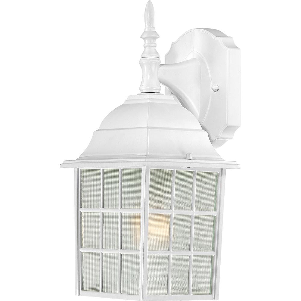 1-Light White Outdoor Wall Lantern Sconce price history on PriceWatchPro
