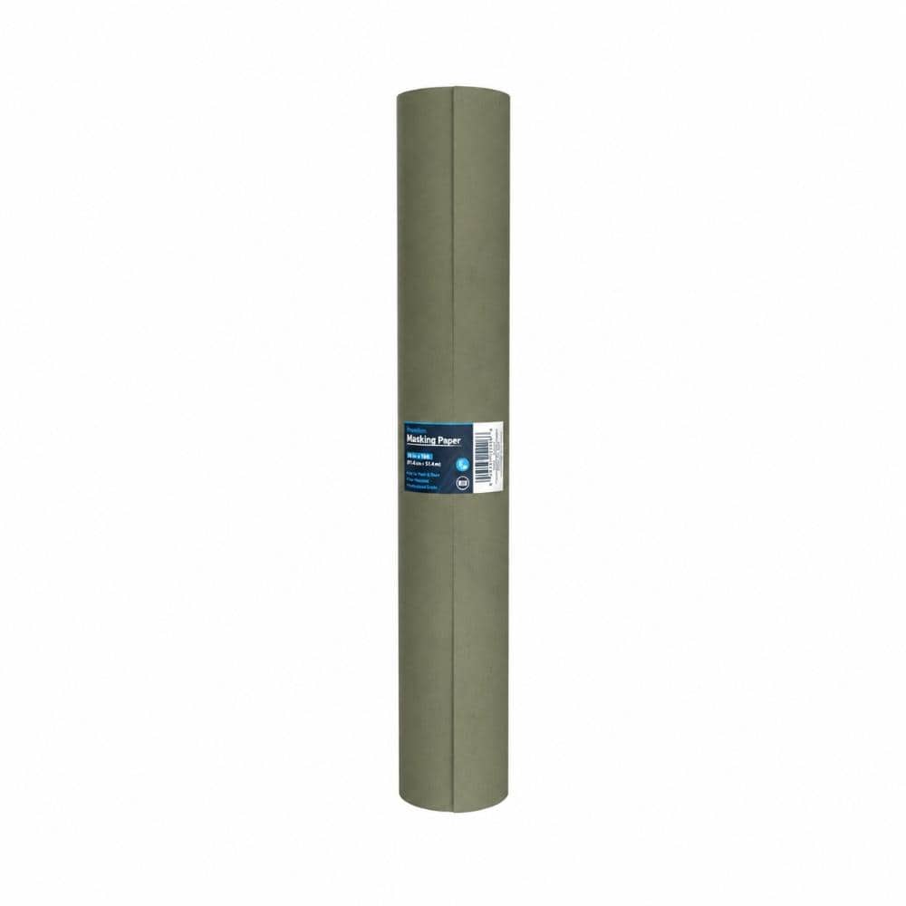 Green Masking Paper Roll 18 in x 60 yd Premium Temporary Surface Protection Accessory Single Pack price history on PriceWatchPro