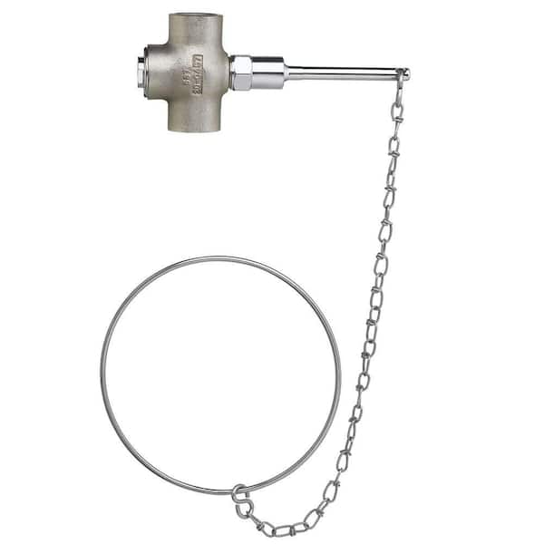 Speakman Self-Closing Pull Ring Valve in Polished Chrome