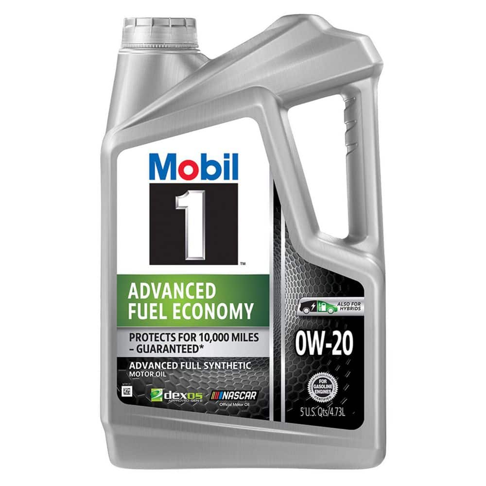 Mobil 5 qt. Classic 0W-20 Advanced Fuel Economy Motor Oil 124185