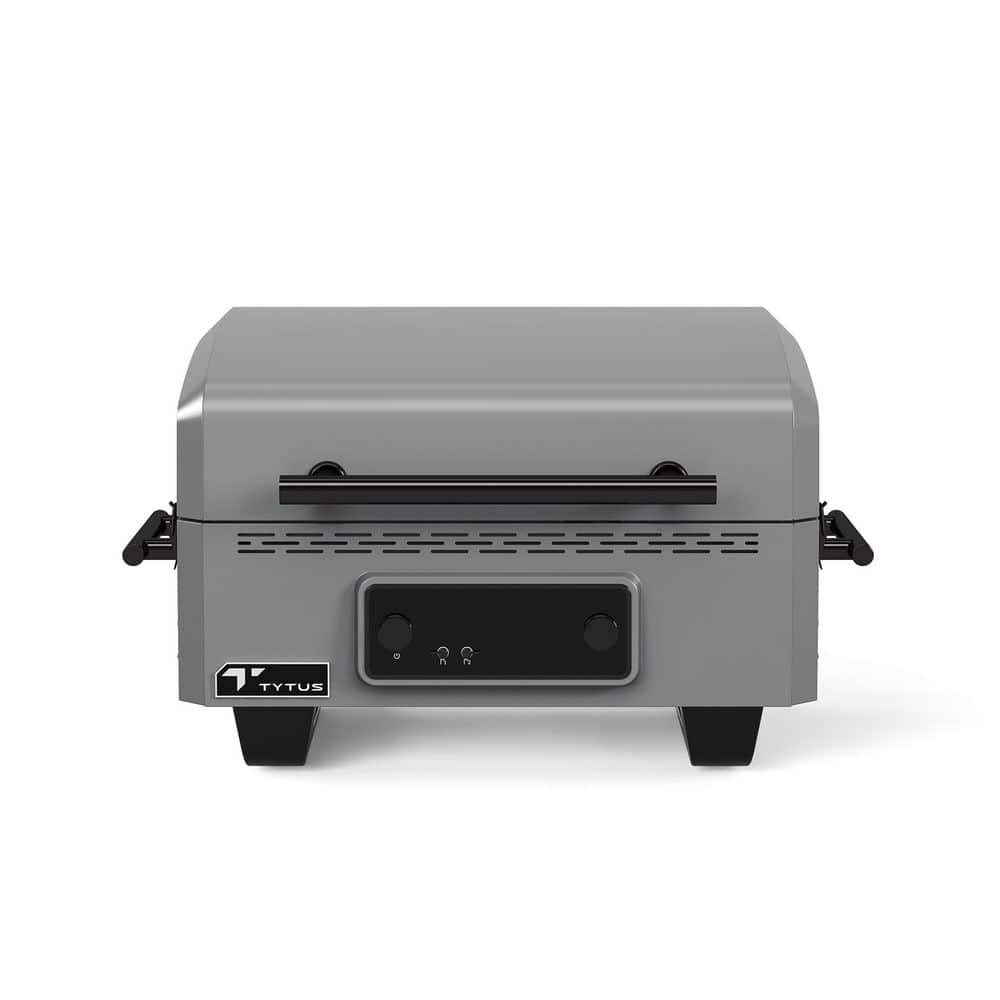 Emberwood Portable Electric Griddle and Grill in Gunmetal Gray