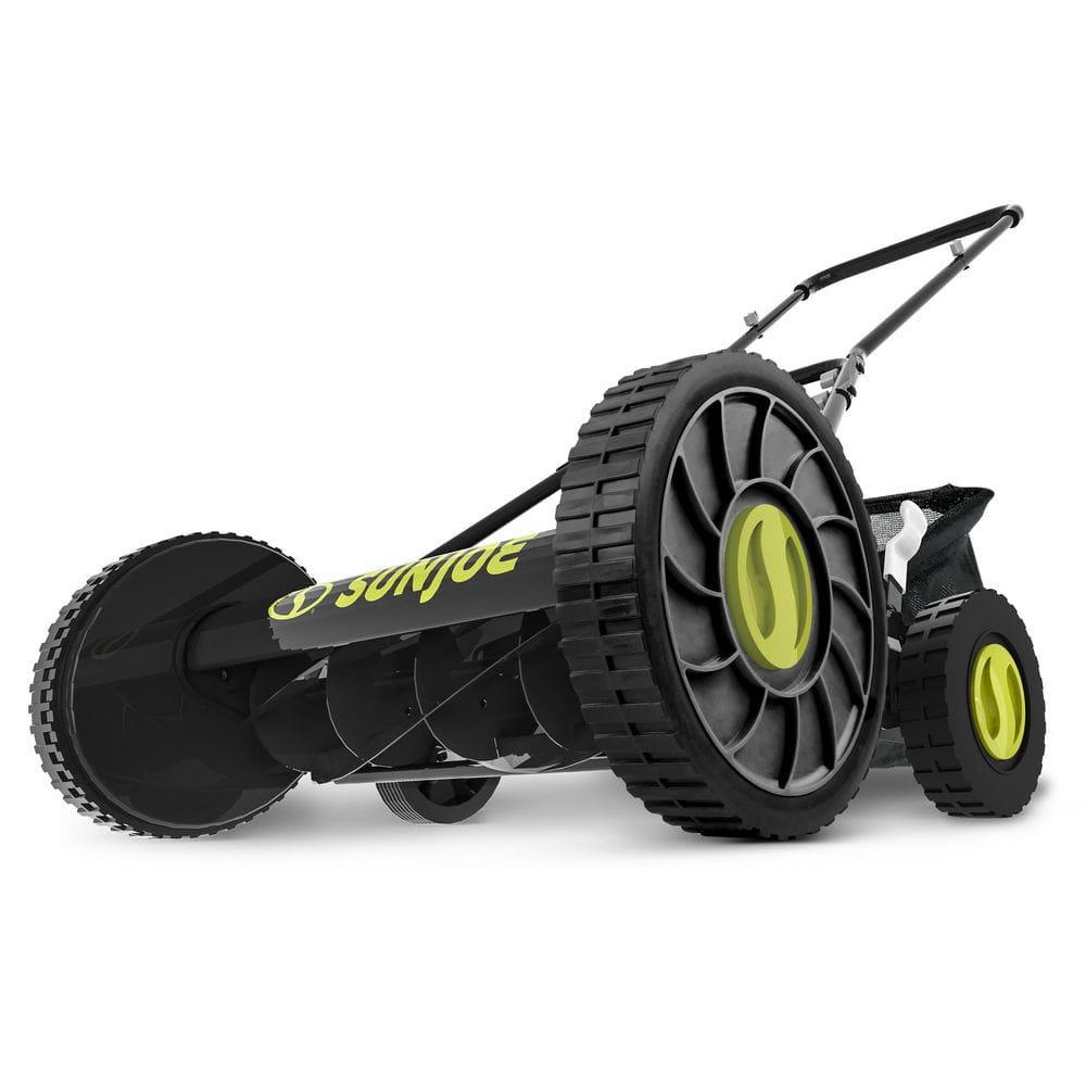 Sun Joe Mow Joe 18 in. Manual Push Walk Behind Reel Mower with