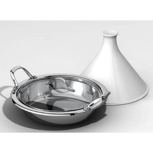 Cooks Standard Wok Pan Stainless Steel, 13-Inch Multi-Ply Clad