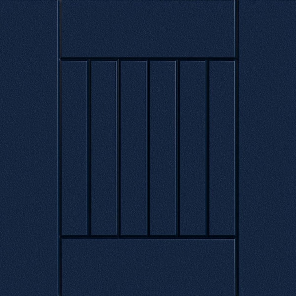 WeatherStrong Daytona 13 in. W x 0.75 in. D x 13 in. H Blue Cabinet Door Sample Sapphire Blue Matte