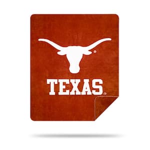 NCAA Texas Sliver Multi-Color Knit Throw Blanket