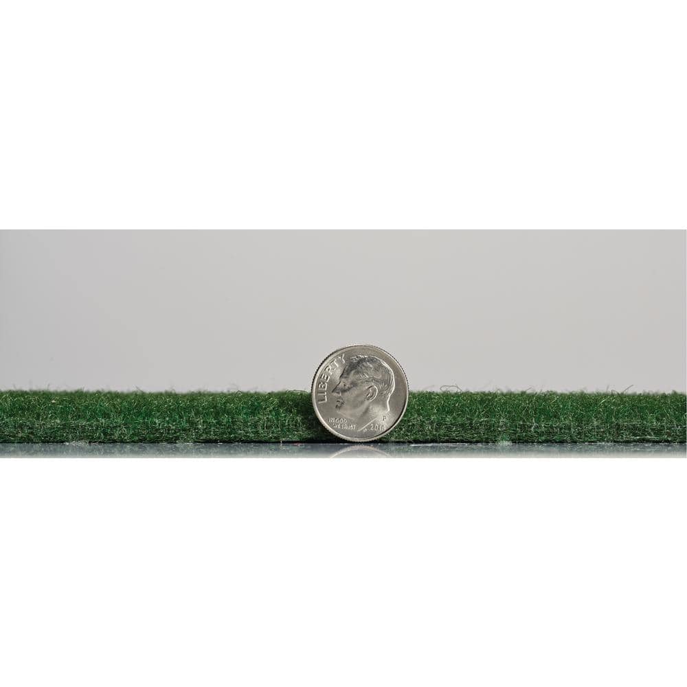 Fern Green 24" Self-Stick Indoor/Outdoor Carpet Tiles, 15-Pack