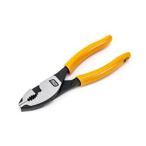 8 in. Pitbull Dipped Handle Slip Joint Pliers
