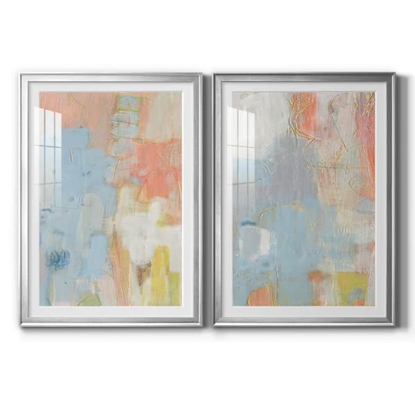 Wexford Home Cully I by Wexford Homes 2 Pieces Framed Abstract Paper Art Print 26.5 in. x 36.5 in.