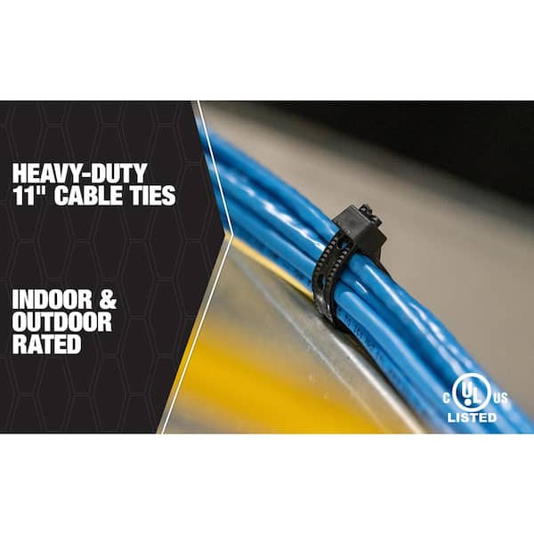 Heavy Duty Zip Ties (100)