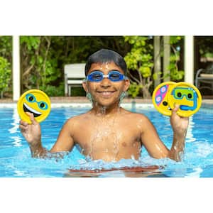Emoji Dive Discs Swimming Pool Dive Toys (Pack of 3)