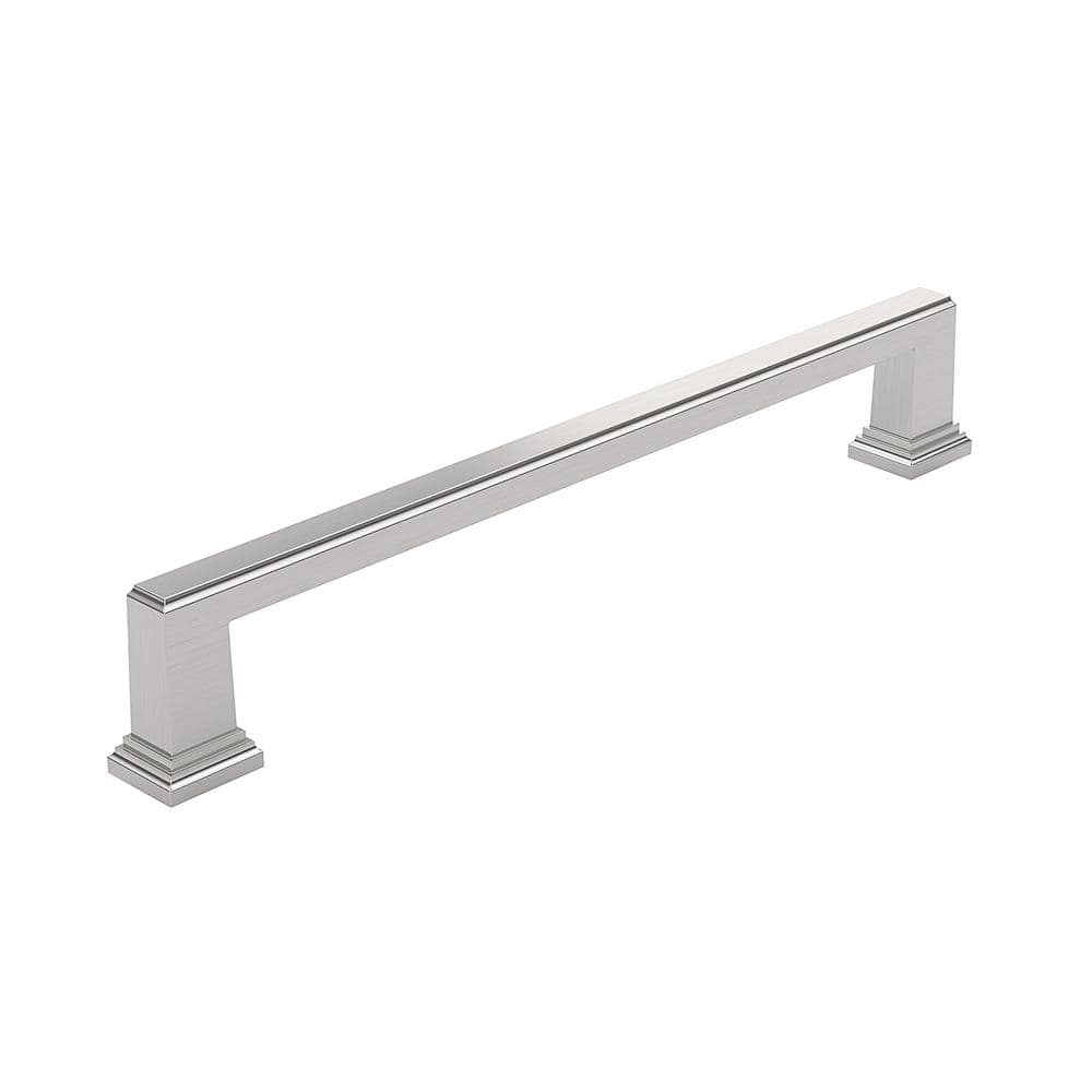 Mirabel Collection 7-9/16 in. (192 mm) Classic Brushed Nickel Rectangular Cabinet Bar Pull price history on PriceWatchPro