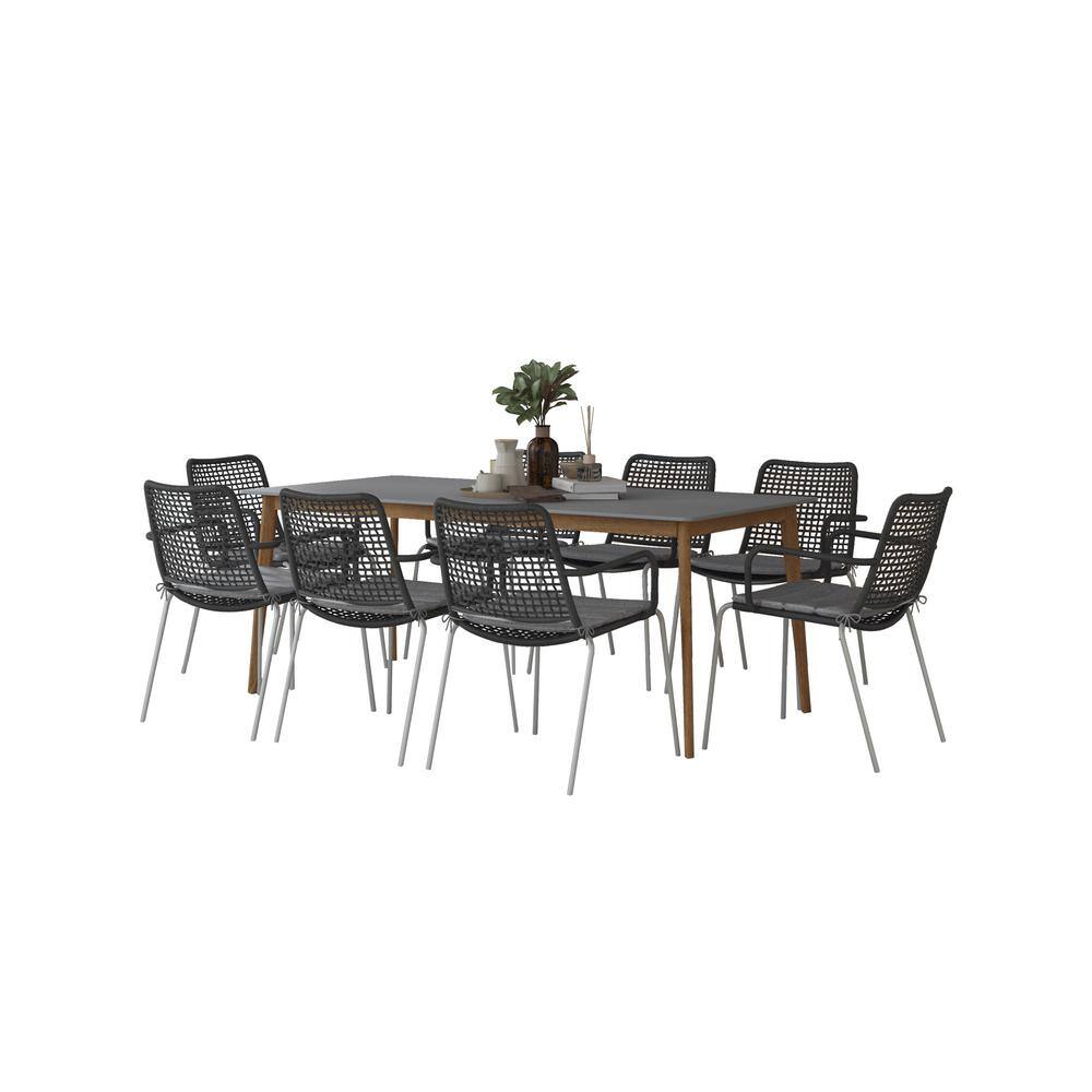 seville 6 seater garden dining set