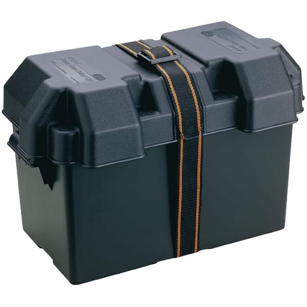 ATTWOOD Power Guard Battery Box Black, Fits Group 27M 90671 The