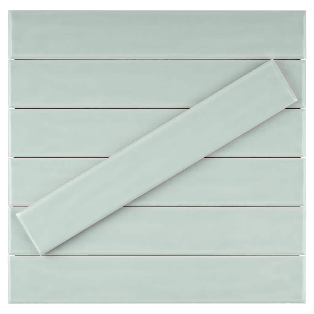 Fern Green 2x12 Polished Ceramic Subway Wall Tile