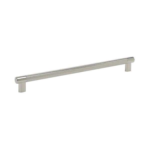 Bronx 12-5/8 in. (320mm) Modern Polished Nickel Bar Cabinet Pull