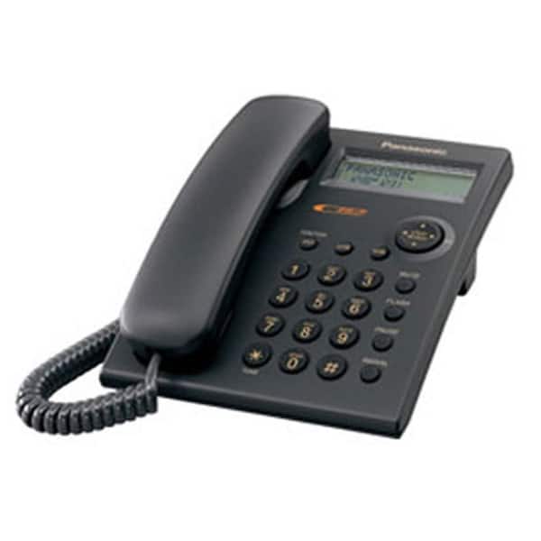 Panasonic Corded Feature Phone with Caller ID - Black