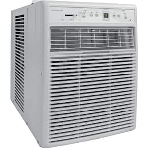 10,000 BTU 115-Volts Slider Window Air Conditioner Cools 450 Sq. Ft. with Remote Control in White
