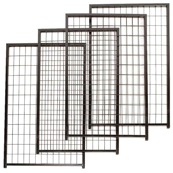 Fencemaster Cottageview 2.5 ft. x 4 ft. Expansion Panels (4-Piece per Box)