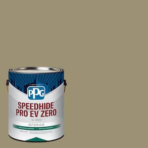 Speedhide Pro EV Zero 1 gal. PPG11-17 Mossy Gold Eggshell Interior Paint