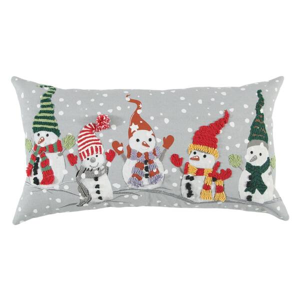 snowman pillows