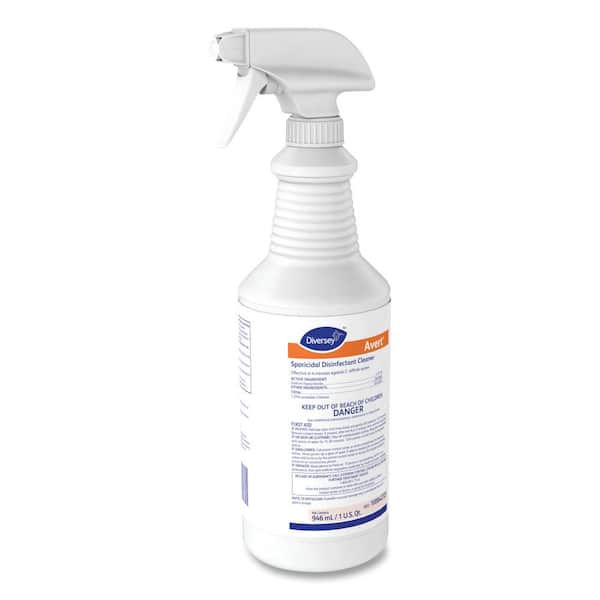 Avert Sporicidal Disinfectant Cleaner, 32 oz Spray Bottle, 12/Carton