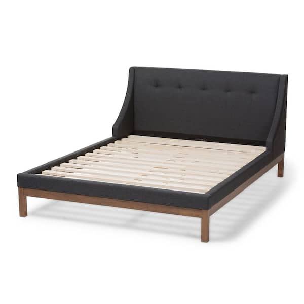 Reviews for Baxton Studio Louvain Dark Gray Full Platform Bed Pg