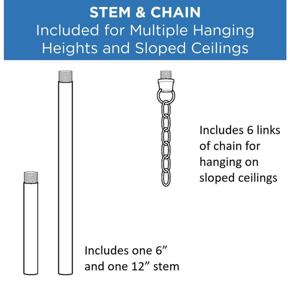 Elevate White Aluminum Cylinder Pendant Accessory Kit
