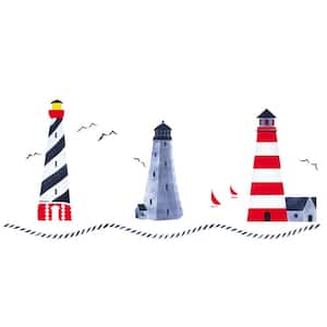 Lighthouse Wall Stencil