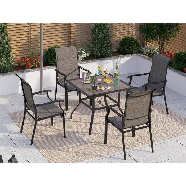 patio set square table